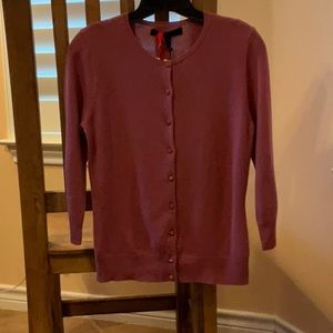 Express silk/cashmere blend cardigan